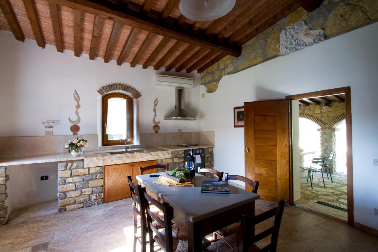 Villa Le Querciolaie Monteverdi Marittimo Exteriér fotografie