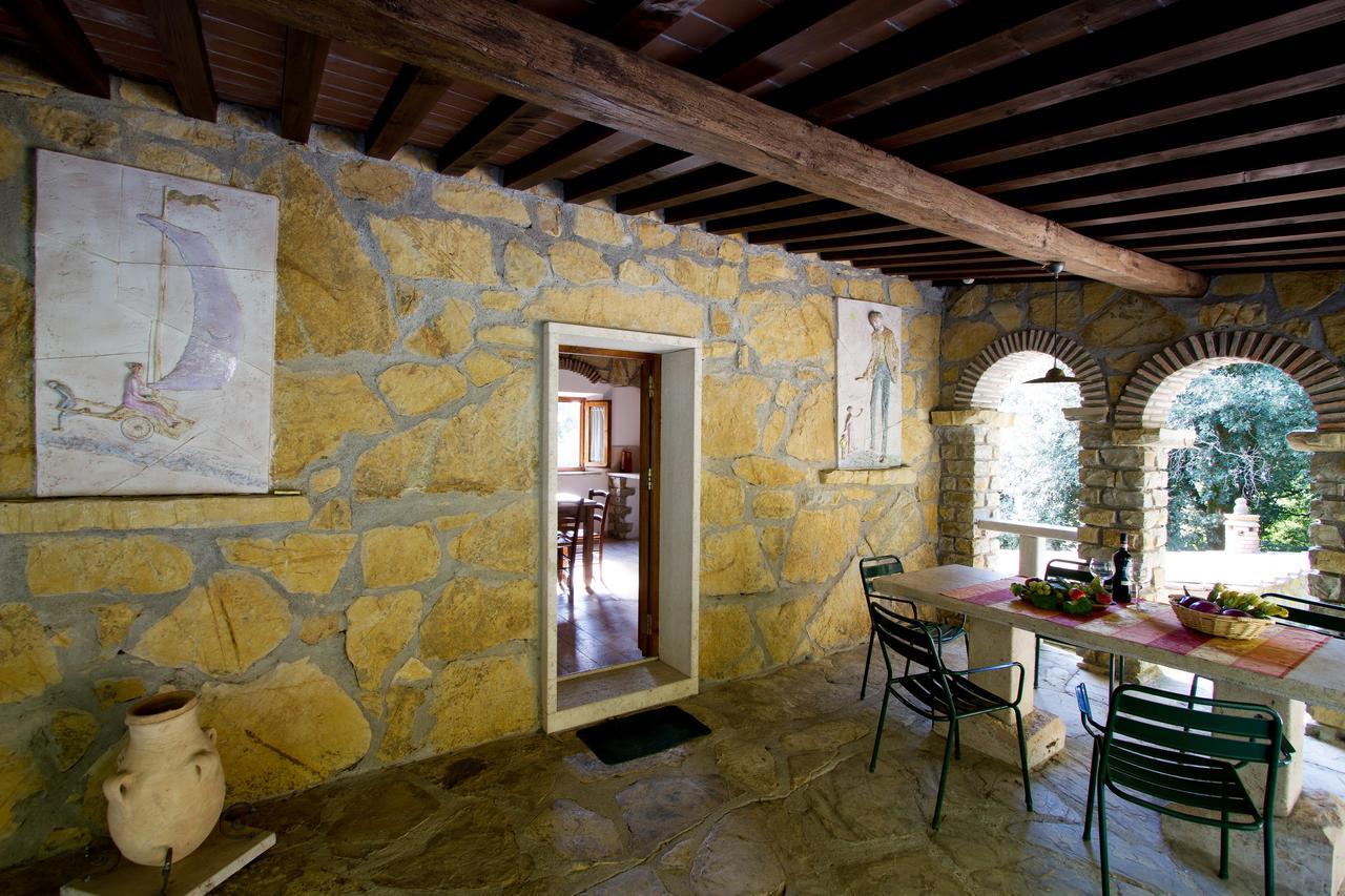 Villa Le Querciolaie Monteverdi Marittimo Exteriér fotografie