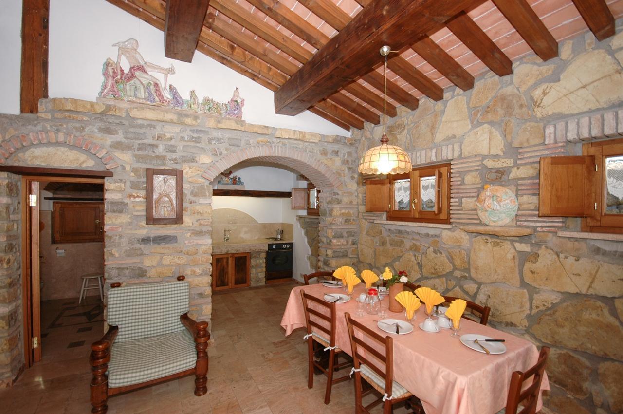 Villa Le Querciolaie Monteverdi Marittimo Exteriér fotografie